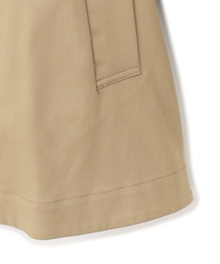 UNFILO ショート トレンチコート キャメル