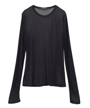 YECCA VECCA クルーネックシアーインナー Black