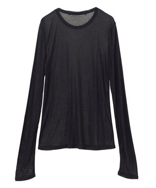 YECCA VECCA クルーネックシアーインナー Black