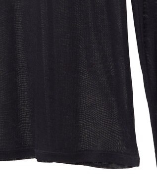 YECCA VECCA クルーネックシアーインナー Black