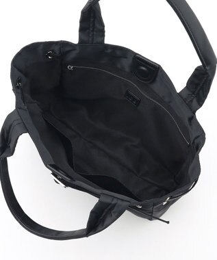 ICB 【新色追加・A4サイズ収納可】ベルトバックルトート ブラック系