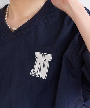 AMERICAN HOLIC シャカシャカプルオーバー Navy