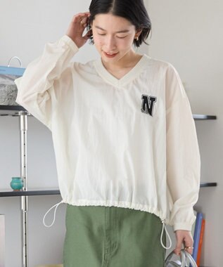 AMERICAN HOLIC シャカシャカプルオーバー Off White