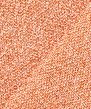 J.PRESS MEN ギマコットンクルーニット オレンジ系