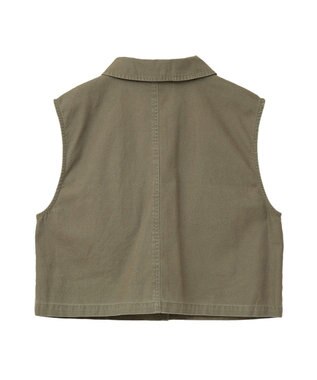 Green Parks ・ＳＵＧＡＲ　ＳＰＯＯＮ　ミリタリーショートベスト Khaki