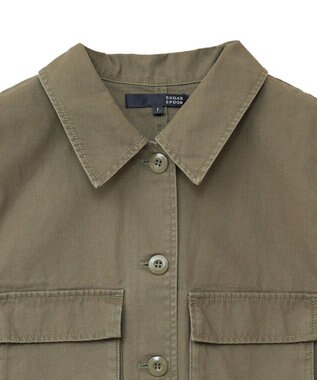 Green Parks ・ＳＵＧＡＲ　ＳＰＯＯＮ　ミリタリーショートベスト Khaki