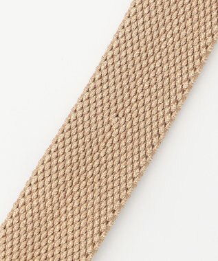 J.PRESS MEN ゴムメッシュベルト ベージュ系