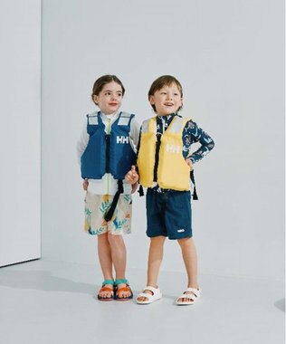 HELLY HANSEN 【キッズ・はっ水・UVカット・耐海水・耐塩素・記名ラベル付】バスクショーツ