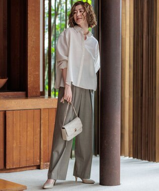 23区 【Oggi10月号掲載】キルティング ショルダーバッグ アイボリー系