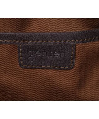 genten ゴートベーシック フラップショルダーバッグ グレー