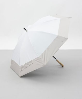 AURORA 【Ungrid（アングリッド）】切継ぎロゴプリント晴雨兼用傘（長傘）