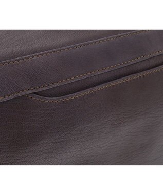 genten ゴートベーシック フラップショルダーバッグ グレー