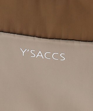 Y'SACCS ドローストリング コンビカラー2WAYトート チョコ