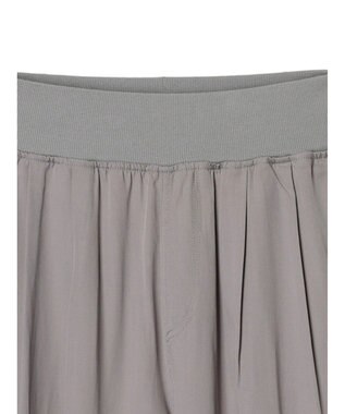 Green Parks ・ｆｕｒｒｙ　ｒａｔｅ　リブキリカエジョガーパンツ Light Gray