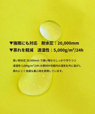 PW CIRCULUS 【 耐水圧20000mm  / レイン対応 】【UNISEX】防水レインウエアセット ゴルフ ライトグリーン系