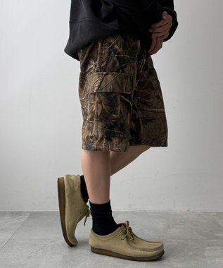 WEGO パターンカーゴショーツ 柄1