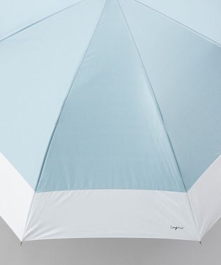 AURORA 【Ungrid（アングリッド）】切継ぎロゴプリント晴雨兼用傘（長傘） グリーン