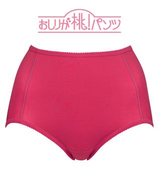 BRADELIS New York シリーズ160万枚突破 【BRADELIS NewYork / 育尻・伸びる・綿混・深め】モモパンツ・ショーツ#301 S～LL はくだけで簡単に補正 フューシャピンク