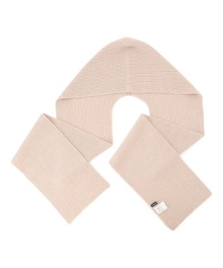 23区 【洗える】カシミヤブレンド フーディ ストール ベージュ系