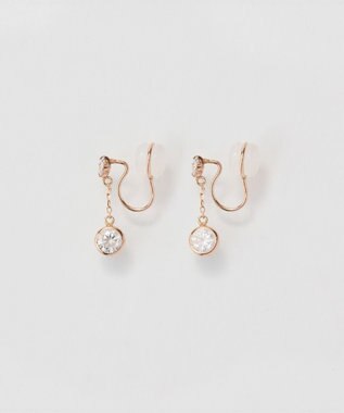 Phoebe 【K10】ティアーズビジューイヤリング　ローズゴールド ローズゴールド