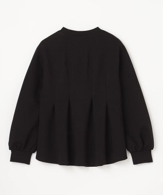 GRACE CONTINENTAL タックカットトップ ブラック