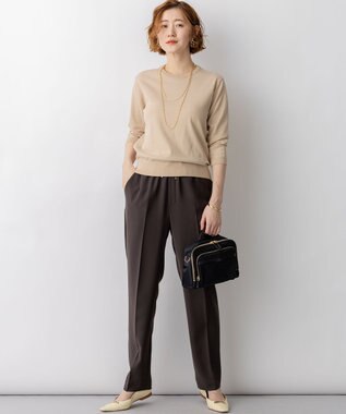 23区 ナイロン 2WAY ショルダーバッグ ブラック系