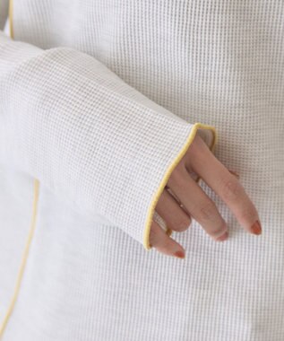 AMERICAN HOLIC 【WEB限定】ワッフル配色メロープルオーバー Oatmeal