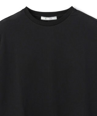 BEIGE， DIOP / スビンコットン クロップドTシャツ Black