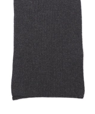 23区 【洗える】カシミヤブレンド フーディ ストール グレー系