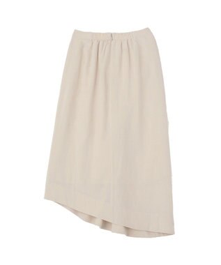 earth music&ecology ウエストツイストアシメスカート Ecru