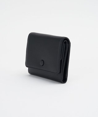 russet シンプルプラスミニウォレット(SO-442) Black
