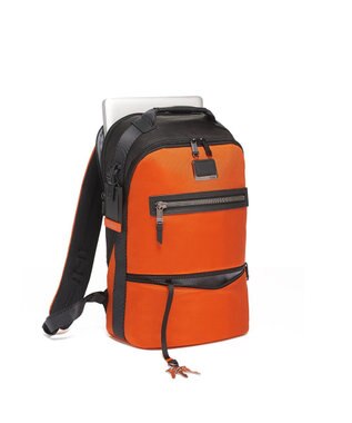 TUMI メンズ  Alpha Bravo エッセンシャル・バックパック ORANGE