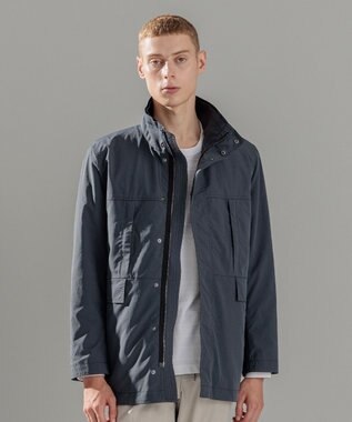JOSEPH HOMME スプリットピーチストレッチ　コート ダルブルー系