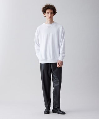 UNFILO MENS リラックスフィットスウェットＴシャツ ホワイト