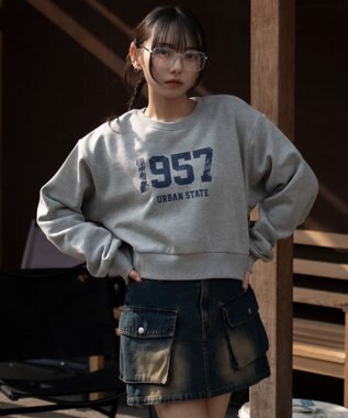 WEGO 裏起毛グラフィックスウェット 柄8