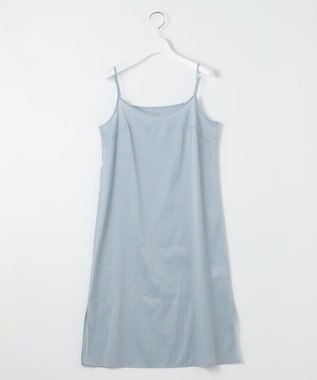 自由区 S 【WEB&一部店舗限定】ハーバルフロープリント8分袖 ワンピース グレイッシュミントベース