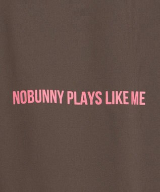 PW CIRCULUS 【吸水速乾 / UV遮蔽率99.5% UVカット / ストレッチ】【WOMEN】ラビットグラフィック ロングスリーブモックT ゴルフウェア レディース ダークブラウン系