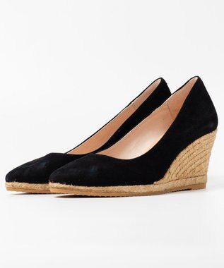 gaimo 【GAIMO/ガイモ】ポインテッドエスパドリーユパンプス/TEVA-RS ブラック