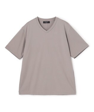 JOSEPH HOMME 【新色追加】ハイゲージベアスムース　VネックＴシャツ ベージュ系