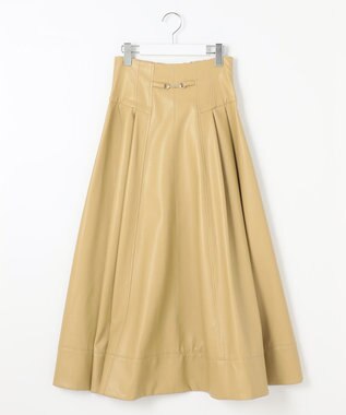 Feroux 【古畑星夏さん着用】フロントビット スカート ベージュ系