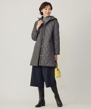 J.PRESS LADIES S 【WEB限定】シアーメローネックインナー カットソー ブラック系1