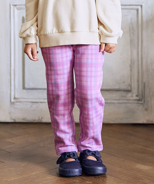 ANY KIDS 7days 裏シャギー 総柄ガーリーパンツ