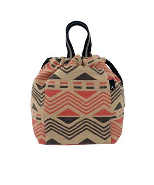 ROOTOTE 1241【巾着タイプ】LT.デリ.エスニックパターン-A 02：ジグザグ