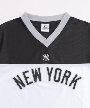 WEGO 【ユニセックス着用ITEM】別注MLBメッシュゲームグラフィックT（SS） ブラックその他