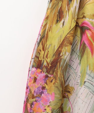 GRACE CONTINENTAL ジャルダンプリントマキシ マルチ