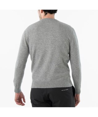 ZERO HALLIBURTON カシミヤ クルーネックニットトップス ZHG-M5A7 85122 グレー