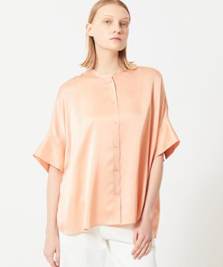 BEIGE， YEW / シャツブラウス Peach