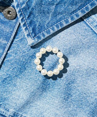 AMERICAN HOLIC パールモチーフブローチ