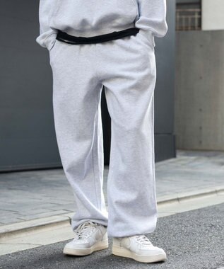 WEGO ユニセックス着用ITEM/ウエストゴム】スウェットパンツ 杢グレー