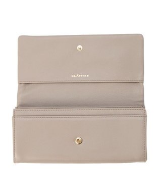 CLATHAS リラン かぶせ長財布 ベージュ